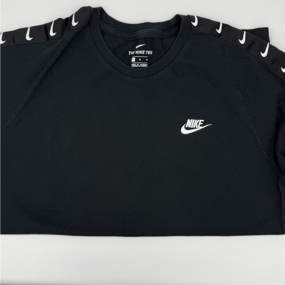 Nike Black Tee with White Accents